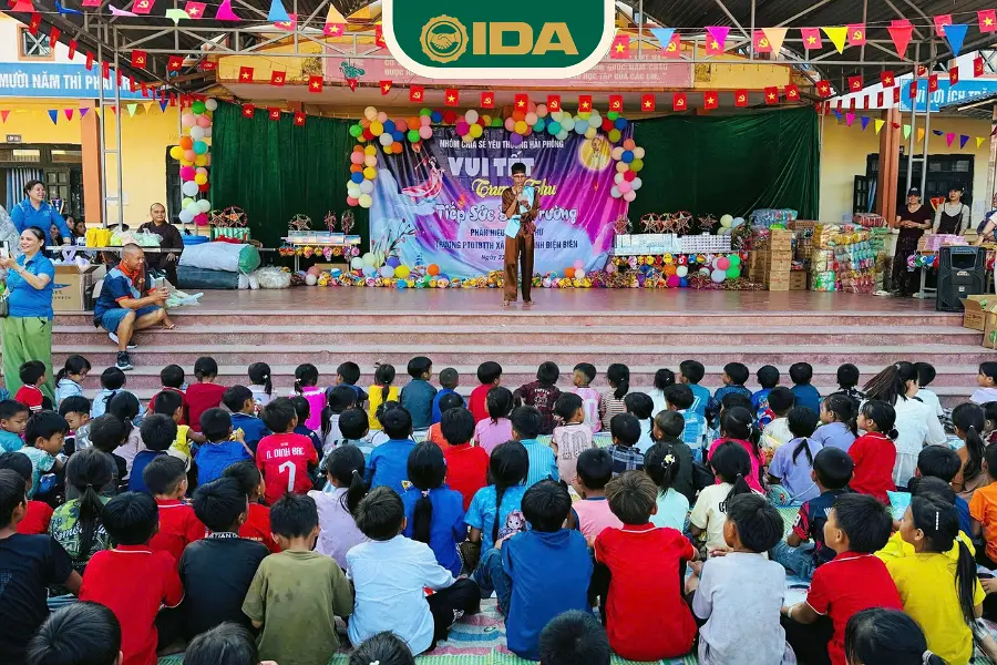 IDA lan tỏa yêu thương đến trẻ em và hộ gia đình khó khăn tại Nậm Nhừ, Điện Biên